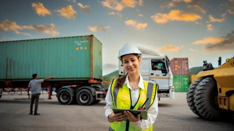 Participação das mulheres no transporte de cargas